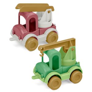 RePlay Kid Cars Feuerwehr und Kran, recyceltes Spielzeugset