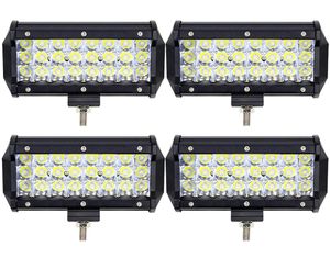 4X 72W LED Arbeitsscheinwerfer Bar,Greenmigo IP67 Zusatzscheinwerfer Arbeitslicht LED Scheinwerfer Arbeitsleuchte