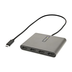 StarTech.com USBC2HD4 USB-Grafikadapter 1920 x 1080 Pixel Grau