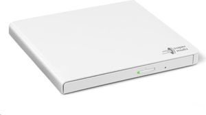 H.L Data Storage | GP57EW40 | Zewnętrzny | Napęd DVD±RW (±R DL) / DVD-RAM | Biały | USB 2.0