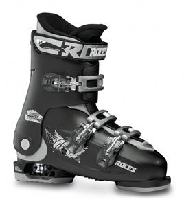 ROCES Alpin Ski Schuh Kinder Roces IDEA FREE 22.5-25.5 00022 black-silver 36