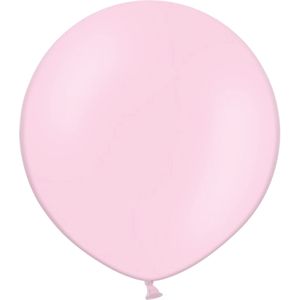 Riesenluftballon Pastell hell rosa 0,85m