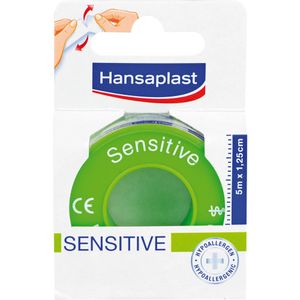 HANSAPLAST Fixierpfl.Sensitive 1,25 cmx5 m 1 St