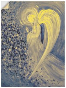 ARTland Wandbild, selbstklebend Engel der Nacht Größe: 45x60 cm