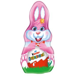 kinder Schokolade Osterhase Rosa mit Überraschung für Mädchen 75g