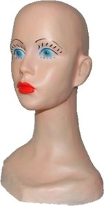 Žena Deco Head Paruka Head