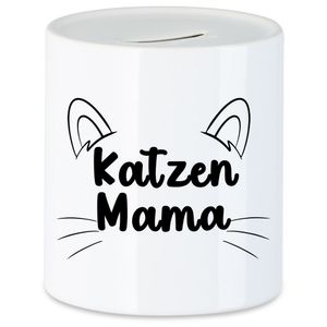 Katzen-Mama Spardose Katzenmama Geschenk Katzenliebhaber Katzenbesitzer Katzen Kätzchen