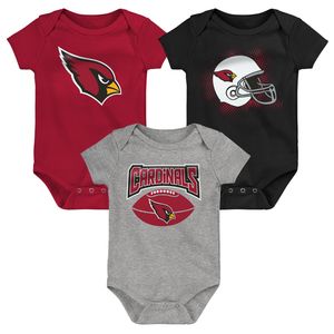 Outerstuff NFL Baby 3er Body-Set Arizona Cardinals - 12M