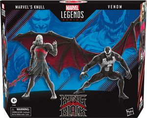 Marvel Legends K&#246 nig in Schwarz Marvel Knull und Venom Set 2 Figuren 15cm