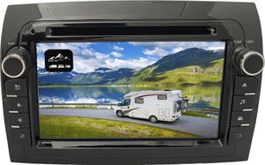 BergGPS BG-7000D 7-Zoll Fiat Ducato Navi Radio Camper Wohnmobile Navigation mit Carplay - DAB+