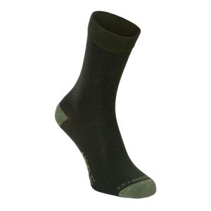 Craghoppers Damen NosiLife Reisesocken CG680 (35-38 EU) (Dunkles Khakigrün)