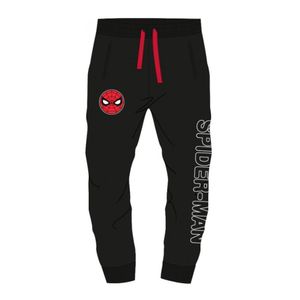 Bequeme Spiderman Freizeit- / Jogging- Hose für Jungen, schwarz, Größe 134