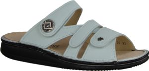 Finn Comfort Agueda, dámske topánky, pohodlné mules, mentolové, kožené, - Značka Finn Comfort, zelené, koža (nappa)&nbsp