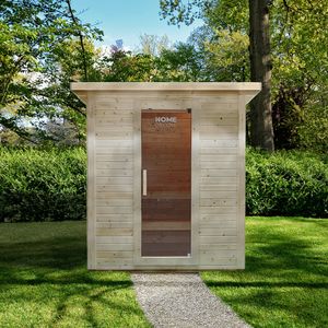 HOME DELUXE - Outdoor Saunahaus inkl. Saunaofen TALO L Gartensauna Sauna
