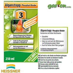 Heissner Algenstopp PhosphatFalle 250 ml für 5000 L TZ715-00