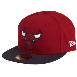 New Era 59 Fifty Chicago Bulls Red / Black 6 7/8