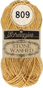 Scheepjes Stone Washed 50g (809) Yellow Jasper