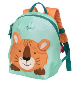 sigikid Bags Mini Backpack Tiger, dětský batoh, taška do školky, dětská taška, školka, světle modrá, 3 L, 25228