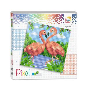 Pixel Classic Set Pixel Hobby Motiv / Form: Flamingo