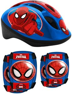 Marvel Spider-Man Skate-Schutz 5-teilig 50-56 cm Blau/Rot