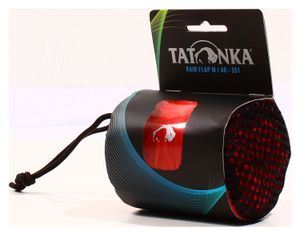 Tatonka Regenhülle für Rucksäcke Rain Flap, Rot, 10 x 9 x 9 cm, 55 Liter, 3109