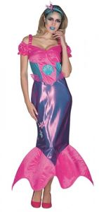 kostüm Meerjungfrau Damen rosa Größe 40