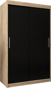 Kleiderschrank, Schiebetürenschrank Schlafzimmer, Schrank TOKYO 120 cm