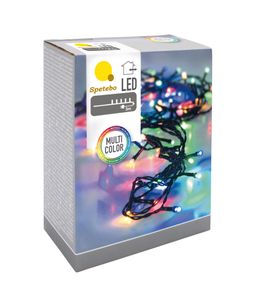 Vianočná svetelná reťaz 120 LED - viacfarebná