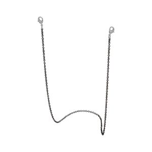 Zeeme for Kids Maskenkette Aluminium 45cm schwarz 062000005-2