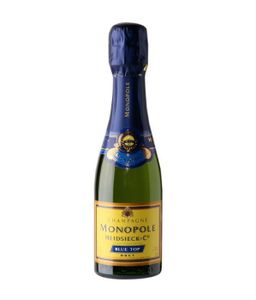 Champagner Heidsieck Brut Blue Top Goldmedaille Mundus Vini 200ml