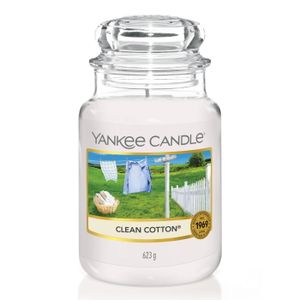'YANKEE CANDLE Clean Baumwolle®', Large Jar (623g)