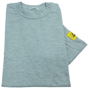 WETEC ESD tričko, M, sivé (oblečenie)