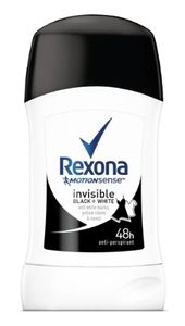 Rexona lnvisible Black + White Antitranspirant Stick, 40ml