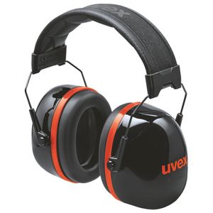 uvex Kapselgehörschutz K30 2630030 schwarz, rot SNR 36 dB Größe L, M, S