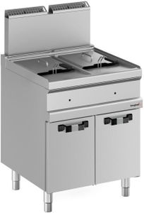 Bergman Profilline Plus 700 Gas-Fritteuse 14 + 14 Liter - 25 Kw