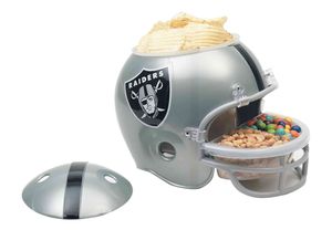 NFL Football Snack Helm der Las Vegas Raiders für jede Footballparty