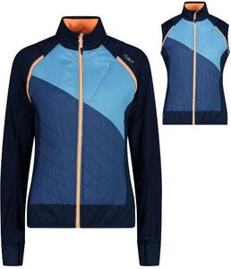 Cmp Woman Jacket With Detachable Sleeve 33Mn Blue-Dusty Blue 40 Cmp Woman Jacket With Detachable Sleeve 33Mn Blue-Dusty Blue 40
