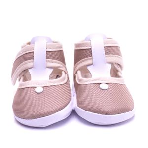Toma Baby Krabbel Schuhe mit Klettverschluss Braun 12cm / EU19.5