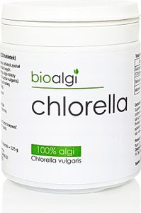 Chlorella Bioalgae - očista těla, regenerace buněk 250 tablet