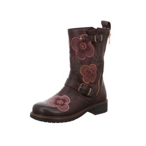 Momino K-Stiefeletten warm weinrot Bordo 38