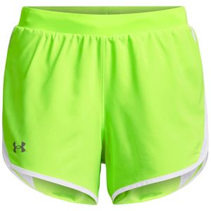UNDER ARMOUR Fly By 2.0 Shorts Damen 370 - lime surge/white/reflective L