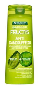 Garnier Fructis Szampon do włosów przeciwłupieżowy 2w1, 400 ml