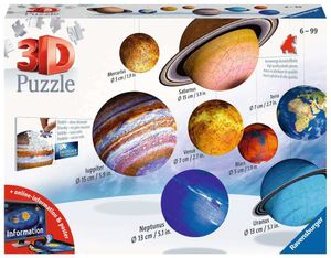 Ravensburger 3D-Puzzle Planetensystem, 522 Teile