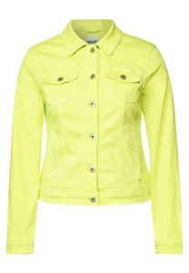 Cecil Damen Jeansjacke Style Denim Jacket Color limelight yellow S