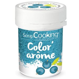 Aromatizované potravinárske farbivo - modré / čučoriedkové - 10g