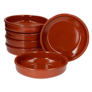 6er Set Cazuela Ton-Schale Bruno Ø 20cm Größe L Mittelalter Wikinger