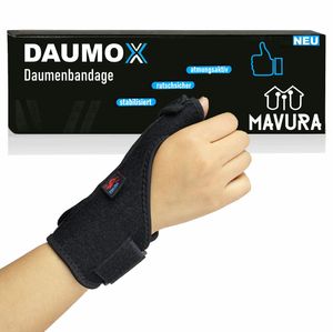 DAUMOX Daumenbandage Daumenorthese Daumenstütze Daumenschiene Daumenschutz: rechte Hand Körperteil: rechte Hand