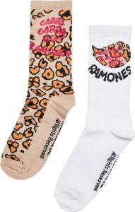 Ponožky Mr. Tee Ramones Leo 2-Pack leo aop/offwhite - 47-50