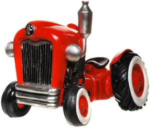 Spardose Traktor 'Nostalgie', rot, Poly