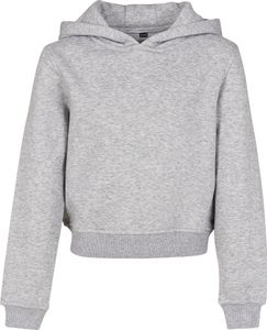 Build Your Brand Girls Cropped Sweat Hoody